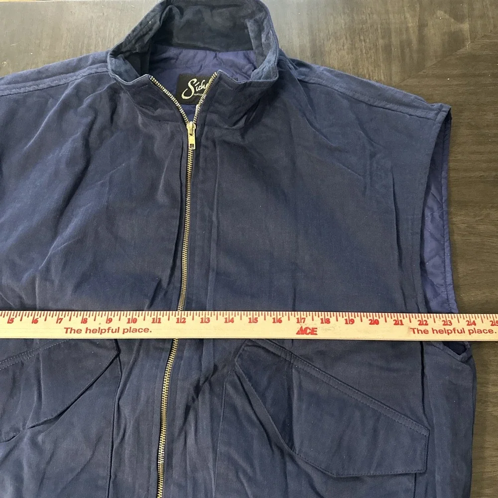 Vintage Film Crew Sichel Men's Size  XL Vest Bou Tie Production Studio City CA